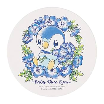 ポケモン Baby Blue Eyes Pokemon Center Original White Cloud Water Absorbent Coaster